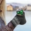 Miniatyrbilde 3 av 5: Numb 2st Ølvante Hansker, Strikket Vott Drikke Isolerende Ølvante Nyhet Vintervarme hansker Drikkevante for å holde hånden varm