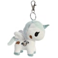 Miniatyrbillede 1 af 2: Tokidoki Mooka Unicorno Nøglering Plysdyr white