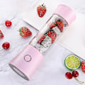 Miniatyrbillede 3 af 4: 480ml Bærbar elektrisk blender USB Genopladelig Juicer Cup Smoothies Mixer Frugtpressermaskine - Aespa