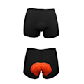 Pikkukuva 4 / 8: Unisex mustat pyöräilyshortsit Solid Cosplay Mukavat U Black XXL