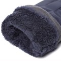 Miniatyrbillede 4 af 5: Vinter -20 grader Kuldetætte skihandsker Herre Vindtætte Vandtætte Hold Varme Handsker Touchscreen Anti Skrid Bløde Fluffy Handsker Grey