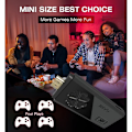 Miniatyrbillede 5 af 5: Videospilkonsol 2,4 g dobbelt trådløs controller Game Stick 4k 10000 Black 32G