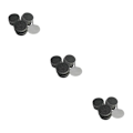 Pikkukuva 3 / 5: 1/2/3/5 Sähköisen jalkaraspin vaihtotyynyt tehokas ja 25mm 240Grit 50 pcs 3PCS