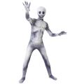 Miniatyrbillede 3 af 4: Skeletkostume Jumpsuit Cosplay Halloween Bodysuit 120