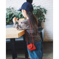 Miniatyrbild 4 av 5: Enkel tjej prinsessa crossbody väska PU vattentät mini axelväska NO:8