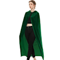 Miniatyrbillede 4 af 5: Unisex dragt med hætte i fuld længde Dark green 90cm