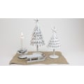 Miniatyrbillede 7 af 11: A Lot Decoration - juledekoration Kælk i træ 2,5 cm white