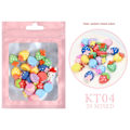 Miniatyrbild 1 av 5: Nail Art Resin Cartoon Ornament Mixed Mini Small Soft Girly 04 strawberry