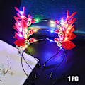 Pikkukuva 1 / 10: Jouluotsapanta LED-hiuspanta 07