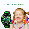 Miniatyrbild 2 av 3: Digital watch för barn, pojkar, flickor, vattentät sport utomhus
