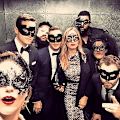Miniatyrbild 5 av 5: Maskerad mask för kvinnor Party Evening Mask Bar Kostymer black