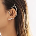 Miniatyrbillede 11 af 11: Halloween Goth Øre Cuff Ørering Elf Ear Clip Punk Fairy No Pierc B-right One-size