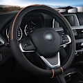 Miniatyrbild 7 av 7: (Röd)2018 NYTT PU-läder Cover Universal 38cm Sport Design Rattskydd Case de flesta bilar Styling Red