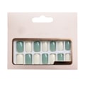 Miniatyrbillede 1 af 5: Color Press-On Manicure, Solid Color Mani style 1