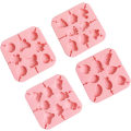 Miniatyrbillede 1 af 5: Sjove Former Silikone Lollipopforme Chokolade Hård Form