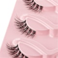 Miniatyrbild 3 av 11: Halvfransar Naturligt utseende Wispy Cat-Eye Ögonfransar 3D lösögonfransar Fluffy-Soft 10 Par Faux Mink Fake Lashes Sets A