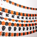 Miniatyrbillede 2 af 10: Halloween - Dekorationer - Guirlande - Græskar, spøgelser - 3m MultiColor Nr - 4