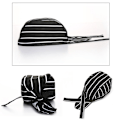 Miniatyrbild 7 av 11: Färgglad Pirates Chef Cap Skull Cap Professionell Catering Olika Chef Hatt