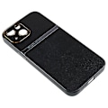 Miniatyrbild 4 av 5: För Iphone 14 Plus Pu Läder + PC Bakre cover Slimt skyddande phone case Black