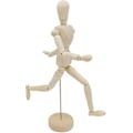 Miniatyrbillede 1 af 3: Træ mannequin mand 12 fleksibel justerbar tegnefigur