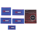 Miniatyrbild 1 av 5: 5 st/ set Halkfri Barber Clipper Grip Bands Hårklippare Cover Blue