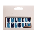 Miniatyrbillede 1 af 5: Color Press-On Manicure, Solid Color Mani style 2