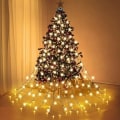 Miniatyrbild 1 av 5: 2m * 8 rader julgransljus med ring, 280 lysdioder Fairy Twinkle Lights för 6 - 8 fot Xmas Tree