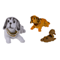 Miniatyrbild 1 av 5: 2-Pack - Nickande Hunden / Nodding Dog - Prydnad för bilen multicolor