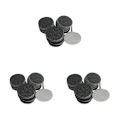 Pikkukuva 5 / 5: 1/2/3/5 Sähköisen jalkaraspin vaihtotyynyt tehokas ja 25mm 150Grit 50 pcs 3PCS