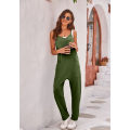 Miniatyrbilde 9 av 10: Kamiole jumpsuit med løs glidelås green s