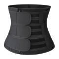 Miniatyrbillede 4 af 7: Neopren Lynlås Kvinde Shapewear Elasticitet Postpartum Recovery Black S