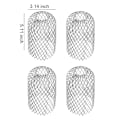 Miniatyrbild 3 av 5: 1/2/3/5 4x justerbar storlek aluminiumrännskydd för avlopp 13cm high 8cm diamet 1 Pc