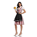 Pikkukuva 3 / 5: Naisten Oktoberfest Olutapulainen Puku Baijerilainen Perinteinen Dirndl-mekko W Black M
