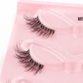 Miniatyrbild 8 av 11: alvfransar Naturligt utseende Wispy Cat-Eye Ögonfransar 3D lösögonfransar Fluffy-Soft 10 Par Faux Mink Fake Lashes Sets H