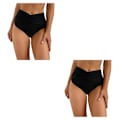 Miniatyrbild 3 av 5: 1/2/3 Dam badbyxor Pool Party Dam Badkläder Snorkling Black M 2PCS