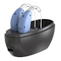 Miniatyrbild 1 av 5: Öroncentrerade Easy Charge-hörapparater med laddningsbas 3