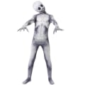 Miniatyrbillede 4 af 4: Skeletkostume Jumpsuit Cosplay Halloween Bodysuit 180