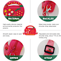 Miniatyrbild 3 av 5: Barnväska, Små flickor Söta fruktplånböcker med axelrem Crossbody Axelremsväska Leksaker Presenter NO:7
