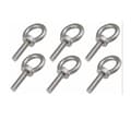 #M8 Ögonbultar, 6 stycken Trådlängd 30mm Nylon Låsbricka och Lås#