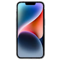 Miniatyrbild 2 av 5: För Iphone 14 Plus Pu Läder + PC Bakre cover Slimt skyddande phone case White