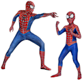 Pikkukuva 1 / 2: SpiderMan Cosplay -asu Aikuisten Far From Home Raim -asu Juhlat cm 110