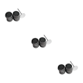 Pikkukuva 1 / 5: 1/2/3/5 Sähköisen jalkaraspin vaihtotyynyt tehokas ja 15mm 150Grit 50 pcs 3PCS