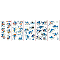 Miniatyrbilde 1 av 5: Tattoo Barn Gutter, 5 deler Lysende barnetatoveringer style 4