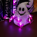 Miniatyrbillede 2 af 5: Halloween 3D Græskar Flagermus Lys - 20 LED batteridrevet