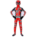 Miniatyrbild 5 av 5: Barn Pojkar Deadpool Superhjälte Halloween Party Dräkt Prydnadsklänning Present