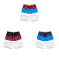Pikkukuva 4 / 5: 1/2/3/5 Hengittävät ja tyylikkäät miesten shortsit - kesään Wine Red and Black M,1 1 Pc