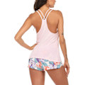 Miniatyrbild 4 av 5: Pyjamas Dam Cami Pyjamas et Ärmlösa nattkläder S