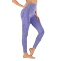 Miniatyrbild 2 av 3: Kvinnor Seamless eggings Byxor Hög midja träning Gym Booty Butt ifting Byxor Strumpbyxor Kvinna Running-c Purple L