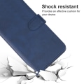 Miniatyrbild 5 av 5: För Tcl 405 / 406 / T506d phone case i läder Blue none