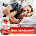 Miniatyrbild 4 av 4: Tib Beau Chelated Magnesium Glycinate Gummies Hjälper Sömnen Lindrar Stress Stöd Minne Muskelspasmer och ledbensstöd 60st